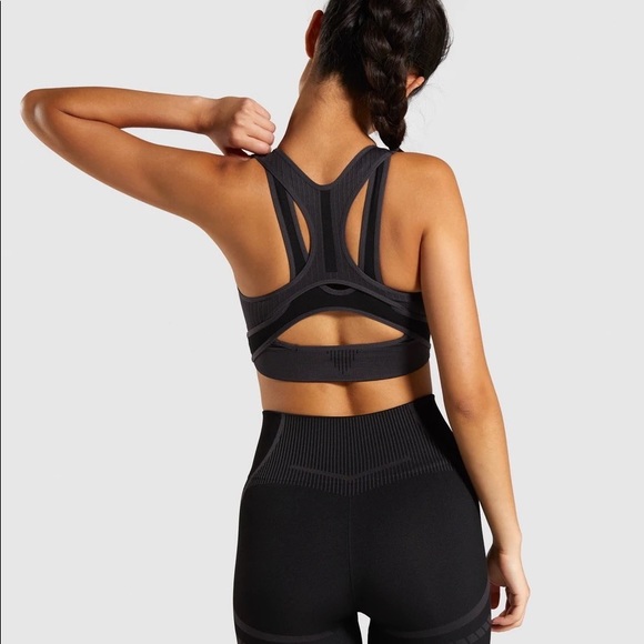 SOLDGymshark Geo Seamless Sports Bra - Picture 2 of 2